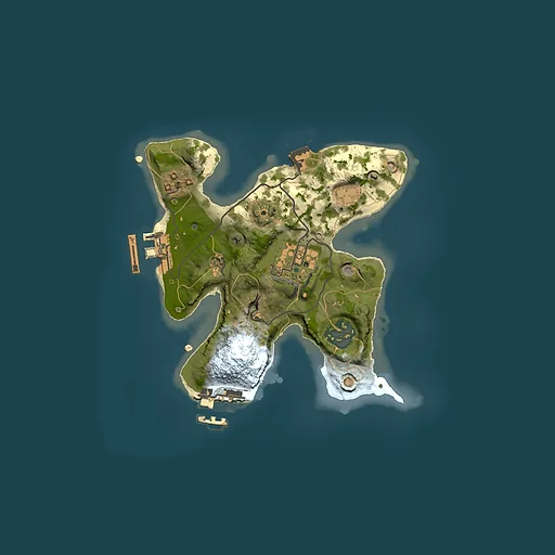 Rust map seed 1086563605, 2000x2000m top-down preview