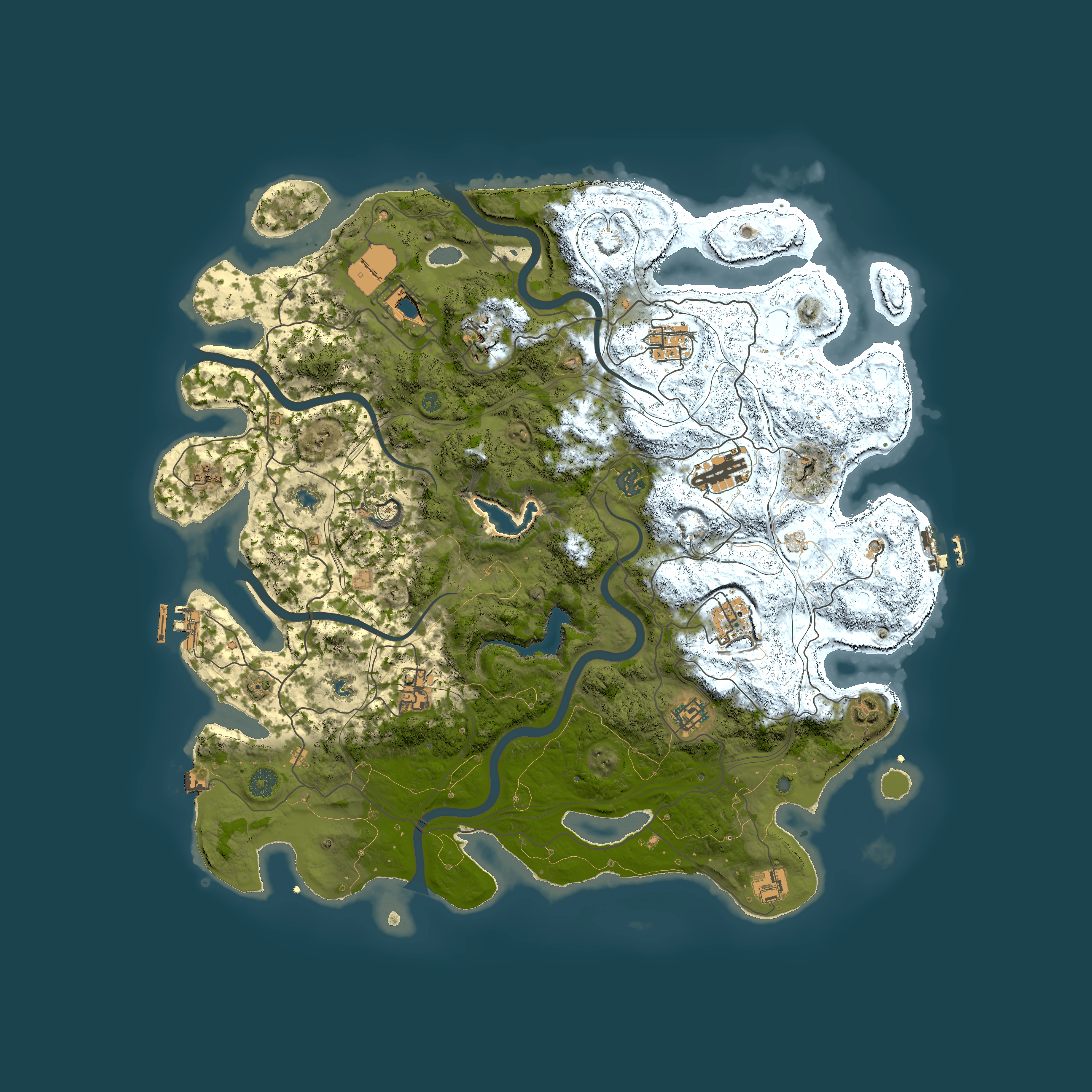 Full top-down render of Rust map seed 1676793041, 4500x4500m