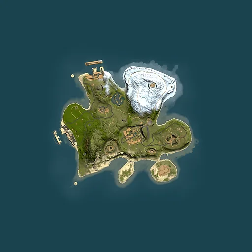 Rust map seed 1216507089, 2000x2000m top-down preview