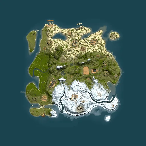 Rust map seed 1339510030, 3500x3500m top-down preview
