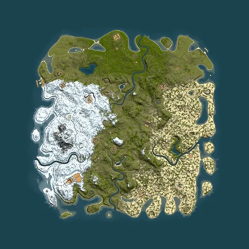 Rust map seed 1947168619, 6000x6000m top-down preview