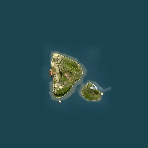 Rust map seed 688191891, 1500x1500m top-down preview