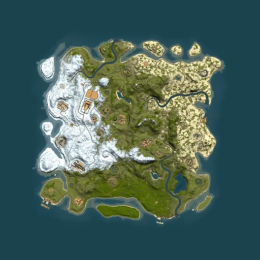 Rust map seed 1026539196, 4500x4500m top-down preview