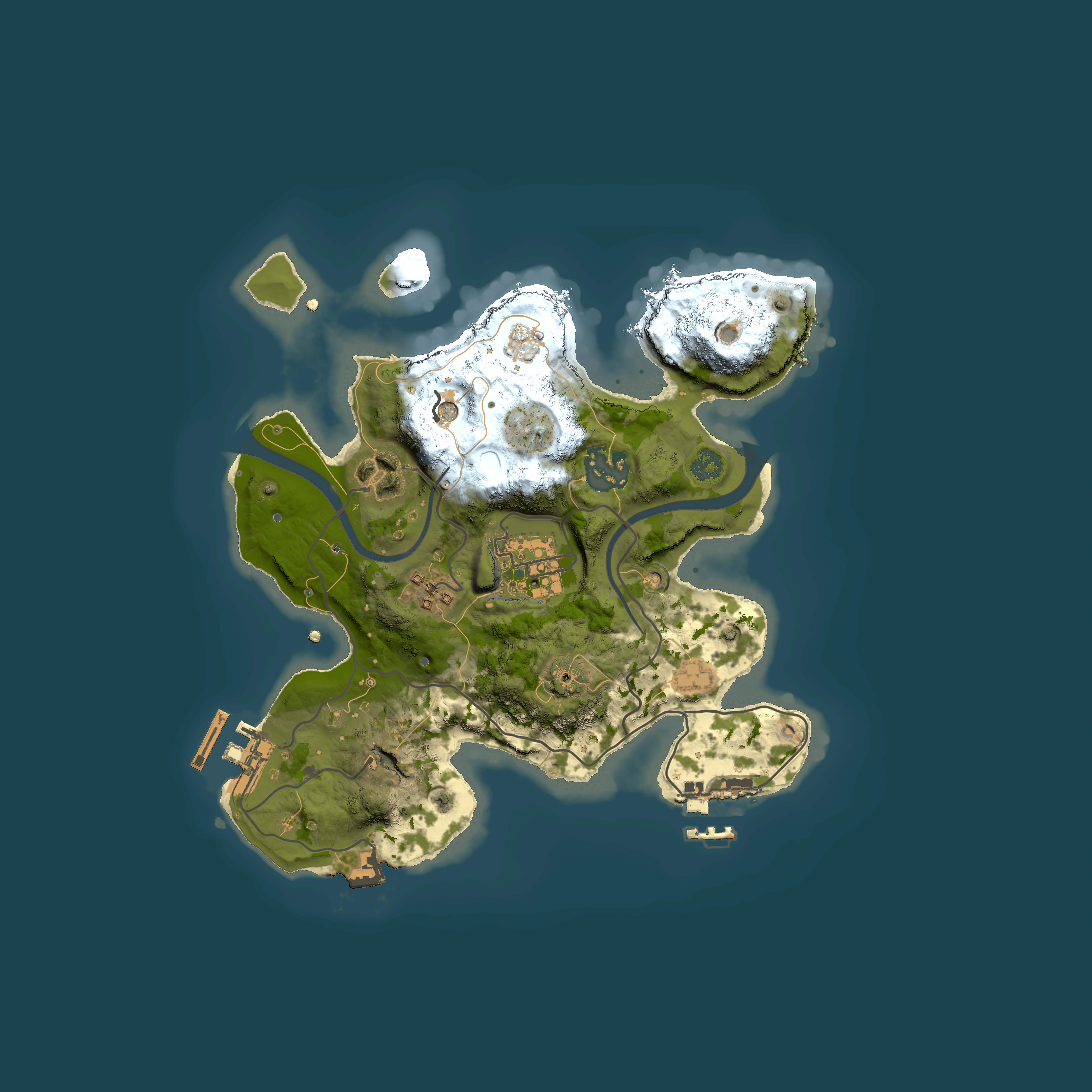 Full top-down render of Rust map seed 475530426, 2500x2500m