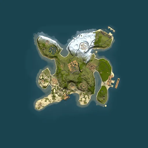 Rust map seed 31078487, 2000x2000m top-down preview