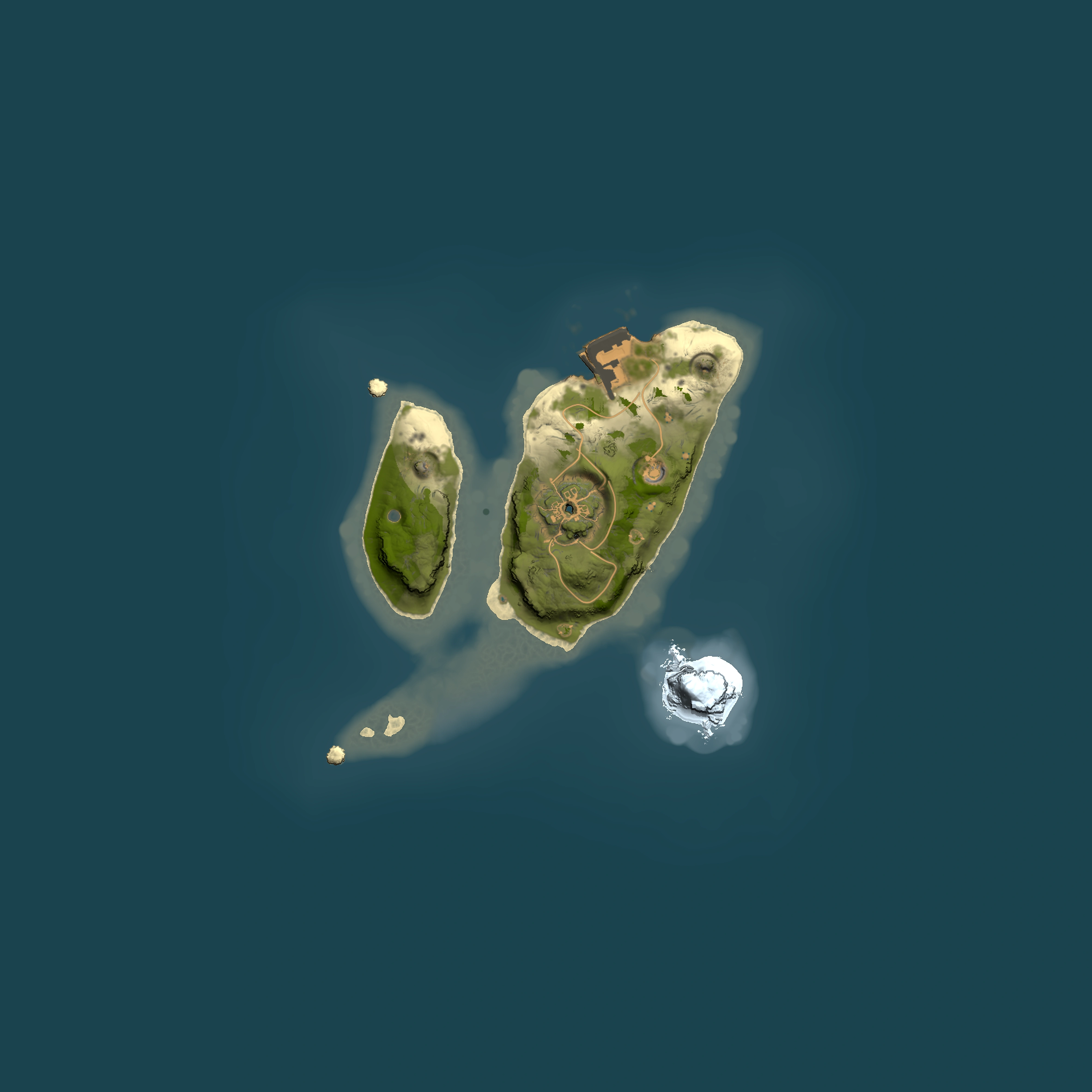 Full top-down render of Rust map seed 598041419, 1500x1500m