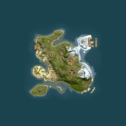 Rust map seed 608904532, 2000x2000m top-down preview