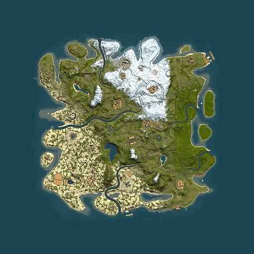 Rust map seed 775431183, 4500x4500m top-down preview