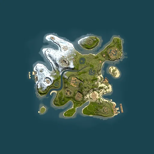 Rust map seed 1769515413, 2500x2500m top-down preview