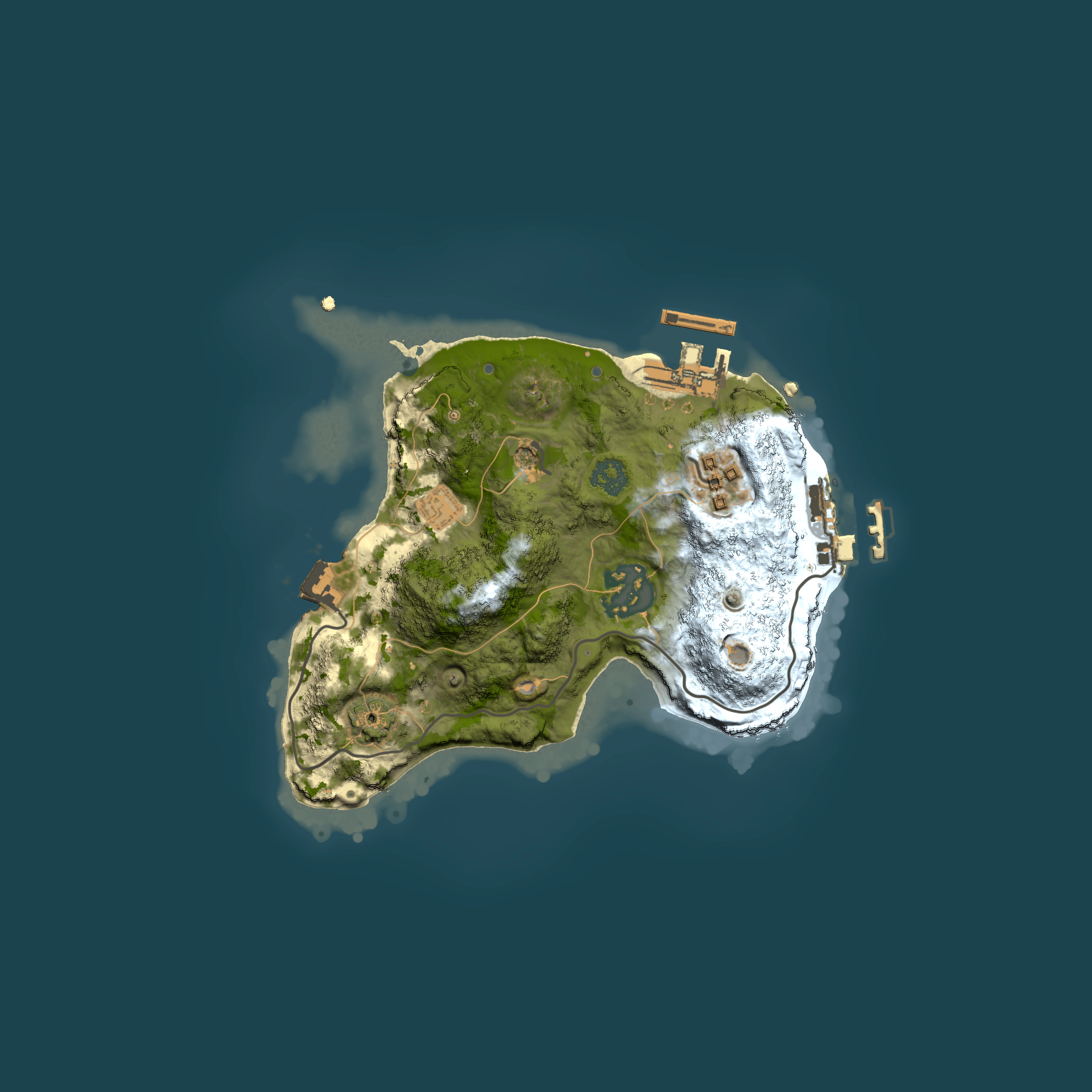 Full top-down render of Rust map seed 1771455885, 2000x2000m