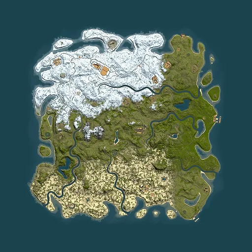 Rust map seed 1885460510, 6000x6000m top-down preview