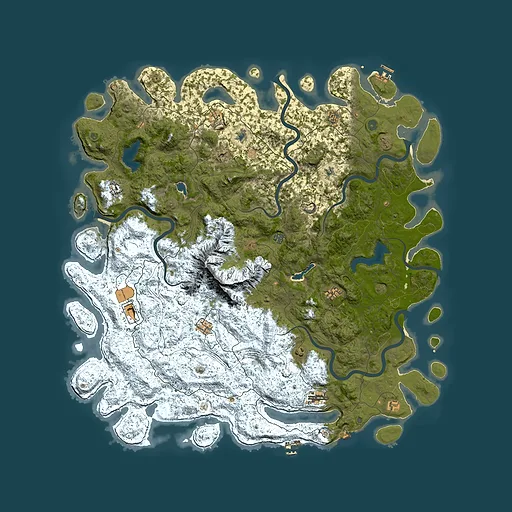 Rust map seed 792118293, 6000x6000m top-down preview