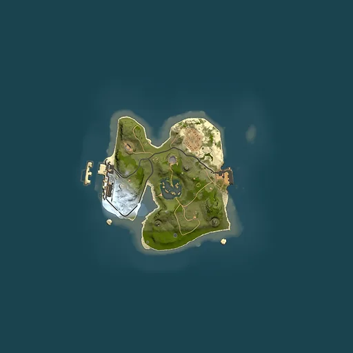 Rust map seed 2109613684, 1500x1500m top-down preview