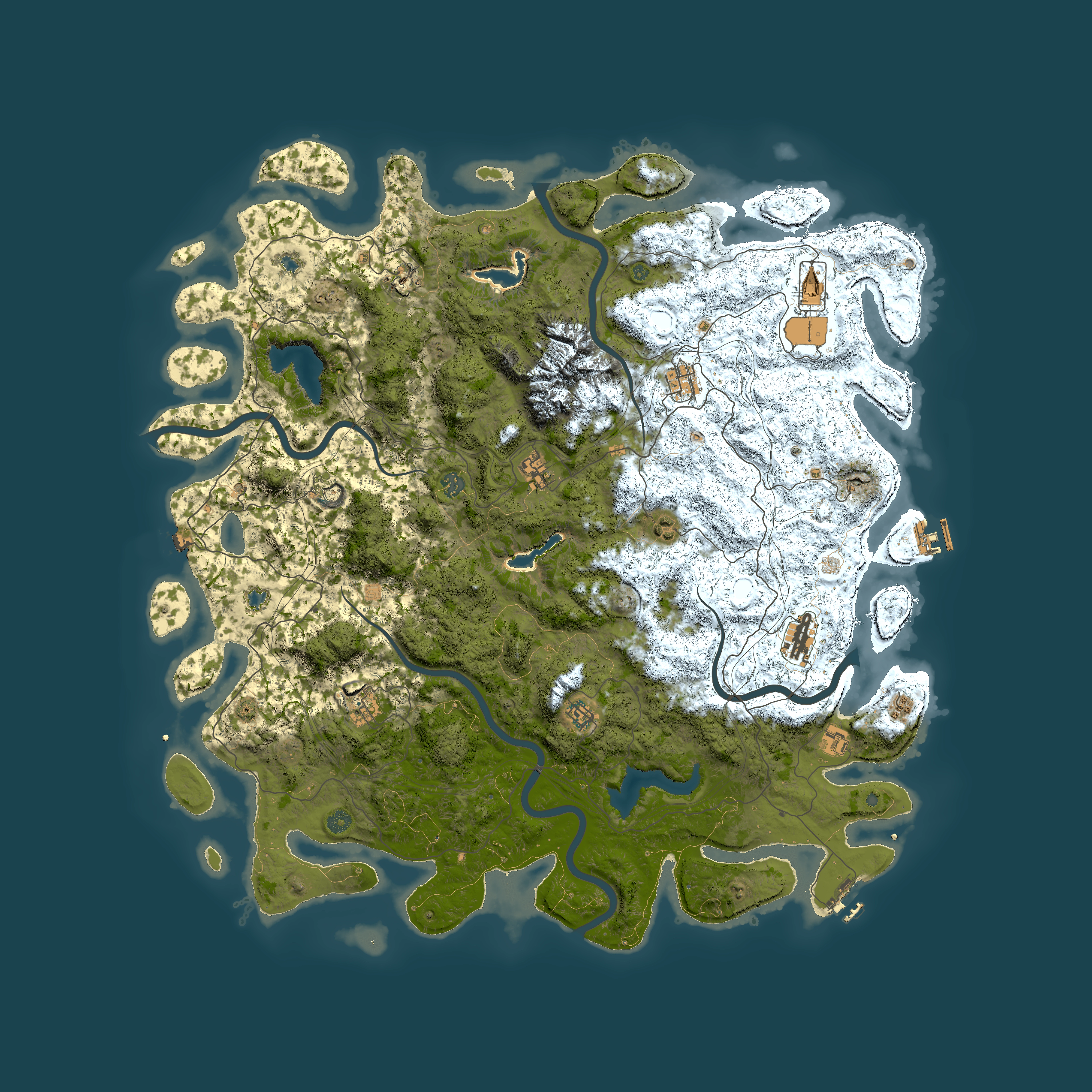 Full top-down render of Rust map seed 1531951653, 5500x5500m