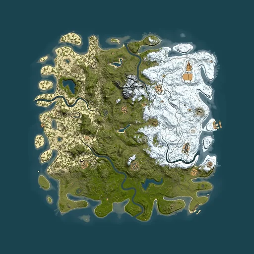 Rust map seed 1531951653, 5500x5500m top-down preview