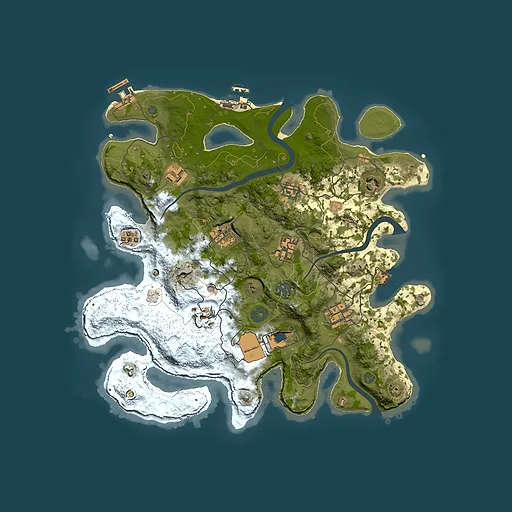 Rust map seed 940386803, 3500x3500m top-down preview