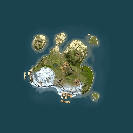 Rust map seed 1342271879, 2000x2000m top-down preview