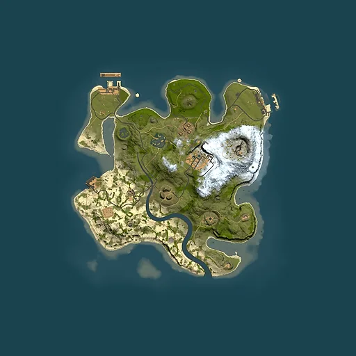 Rust map seed 1083175527, 2500x2500m top-down preview