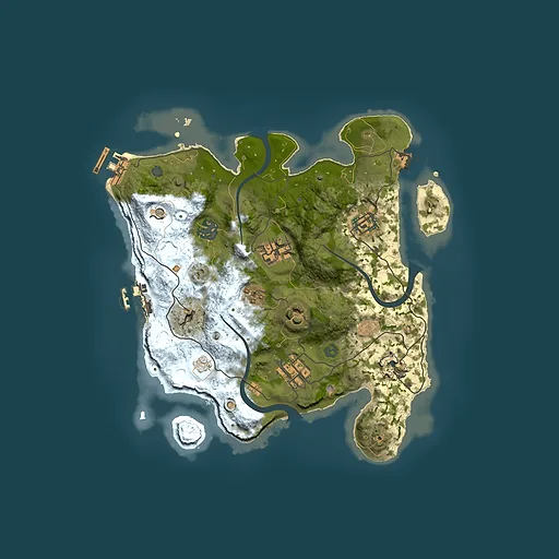 Rust map seed 1170900114, 3000x3000m top-down preview