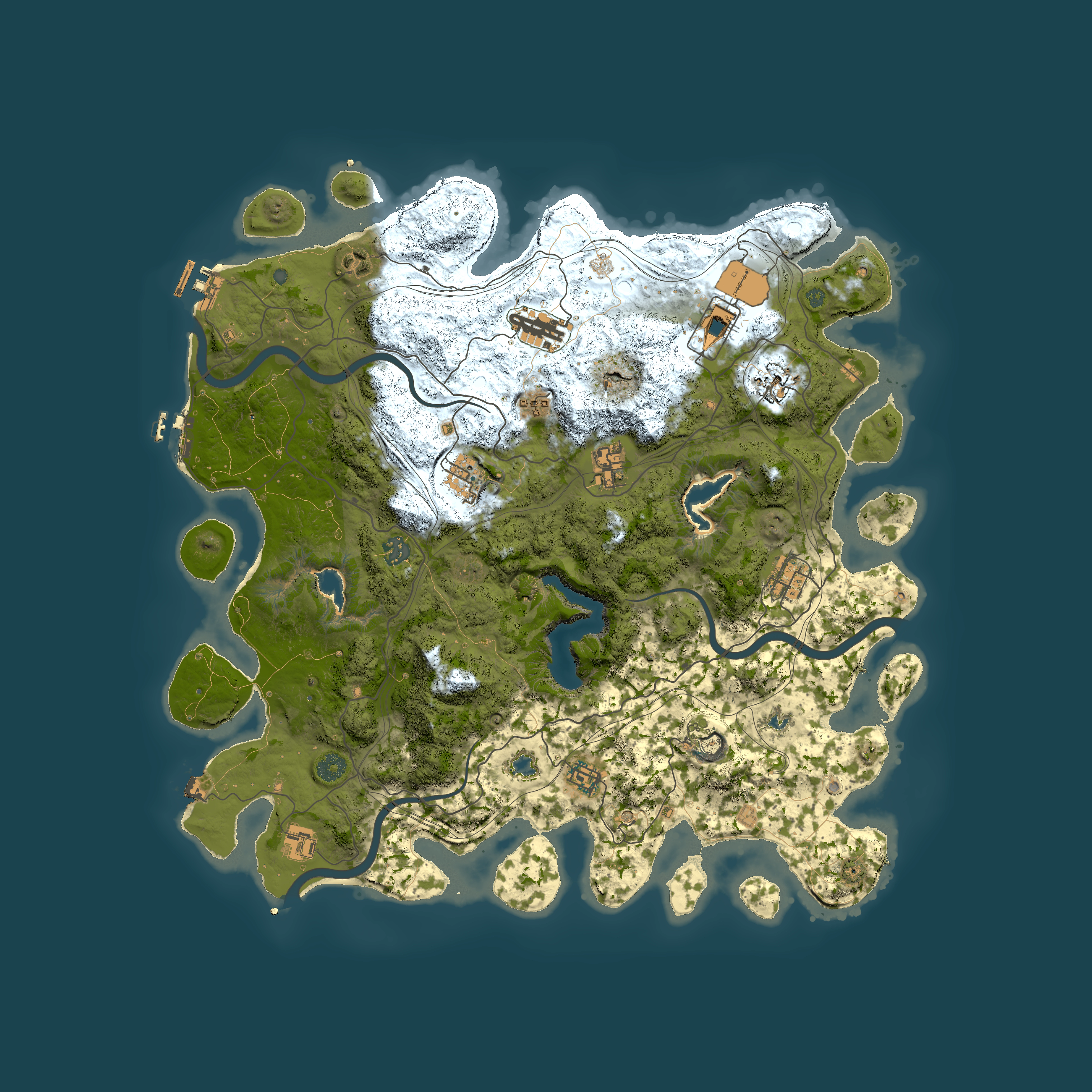 Full top-down render of Rust map seed 559228999, 4500x4500m