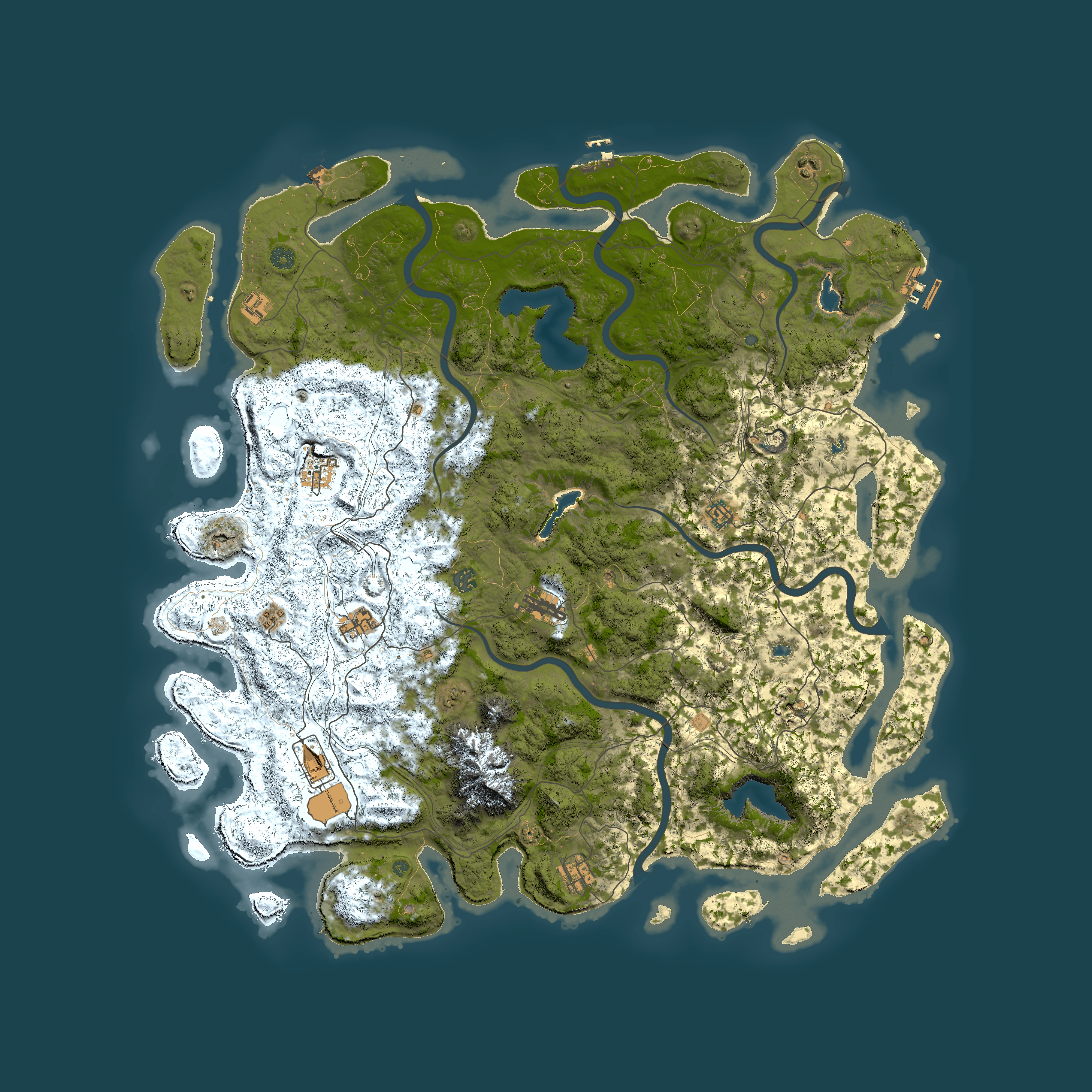 Full top-down render of Rust map seed 171507897, 5500x5500m