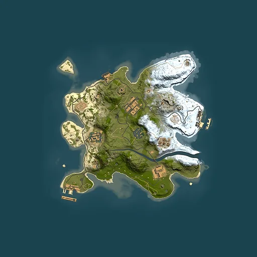 Rust map seed 484884788, 2500x2500m top-down preview