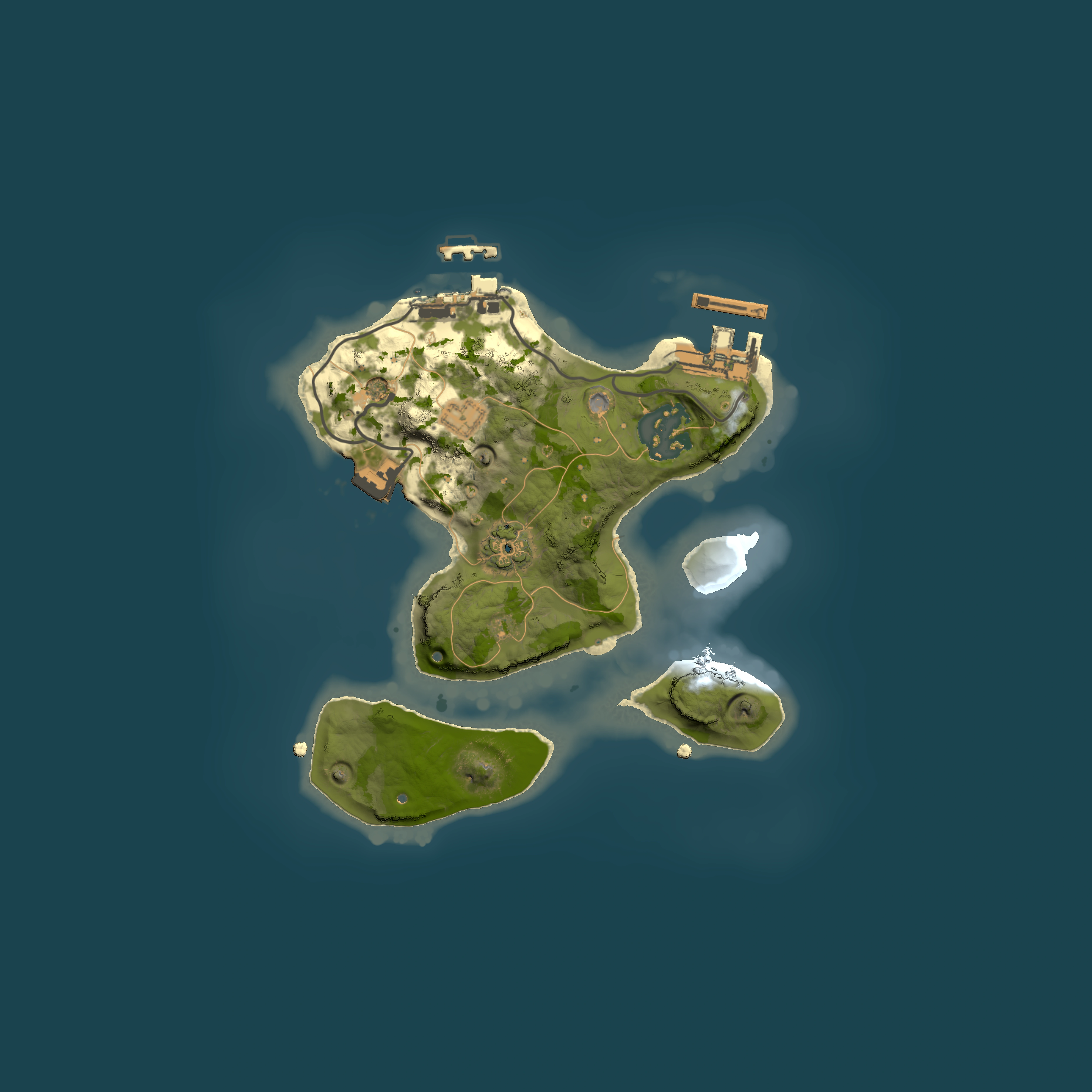 Full top-down render of Rust map seed 603177857, 2000x2000m