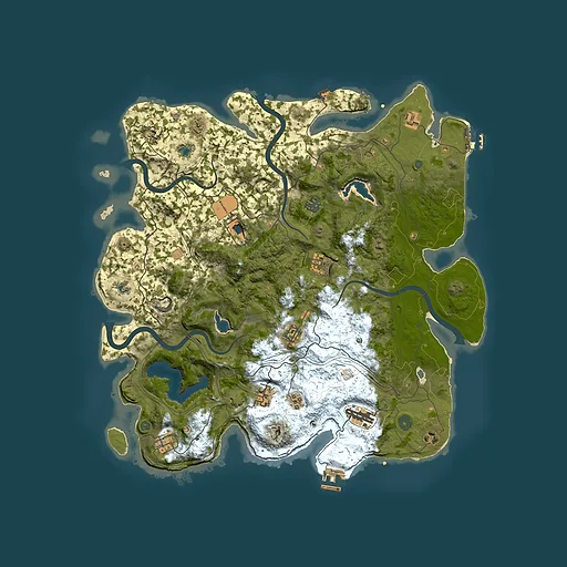 Rust map seed 1504297298, 4500x4500m top-down preview
