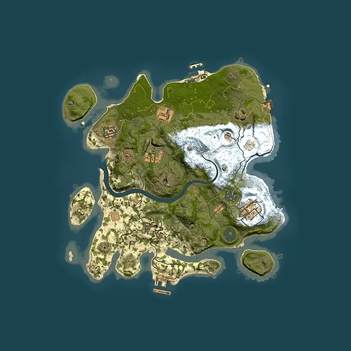 Rust map seed 797808371, 3000x3000m top-down preview