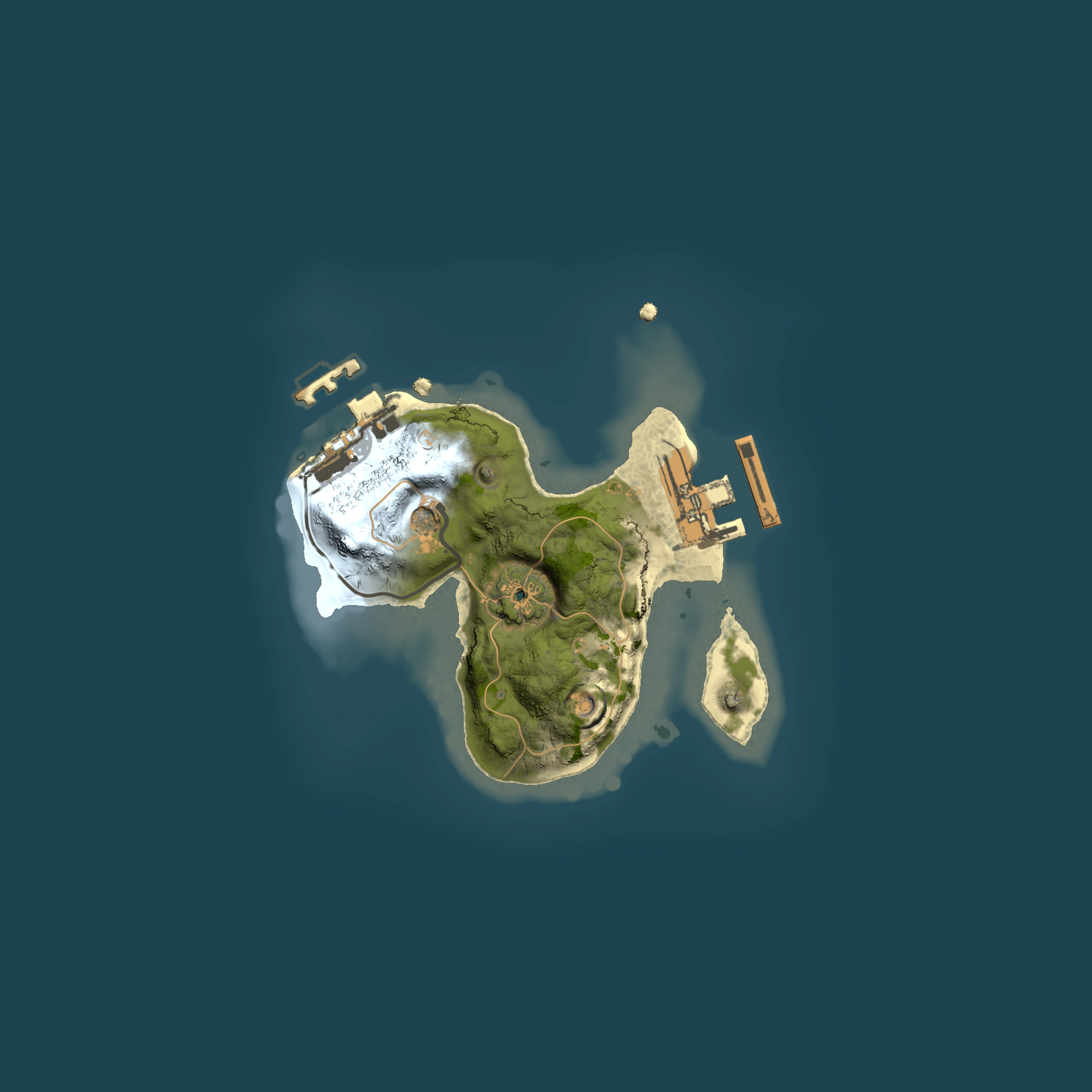 Full top-down render of Rust map seed 779770548, 1500x1500m