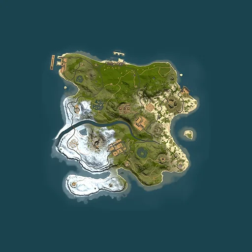 Rust map seed 575123183, 2500x2500m top-down preview