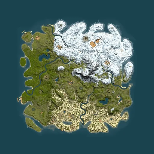 Rust map seed 1417618933, 5500x5500m top-down preview