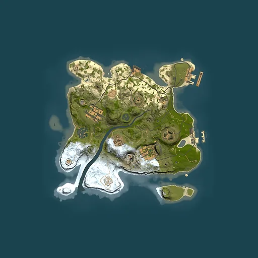 Rust map seed 55832403, 2500x2500m top-down preview