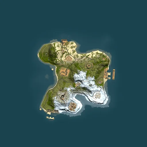 Rust map seed 404142431, 2000x2000m top-down preview
