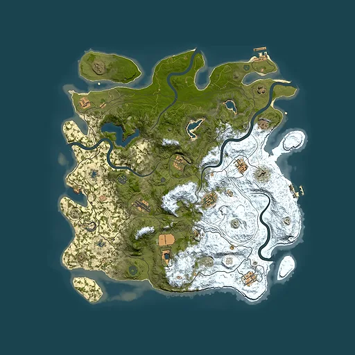 Rust map seed 1913417898, 4500x4500m top-down preview