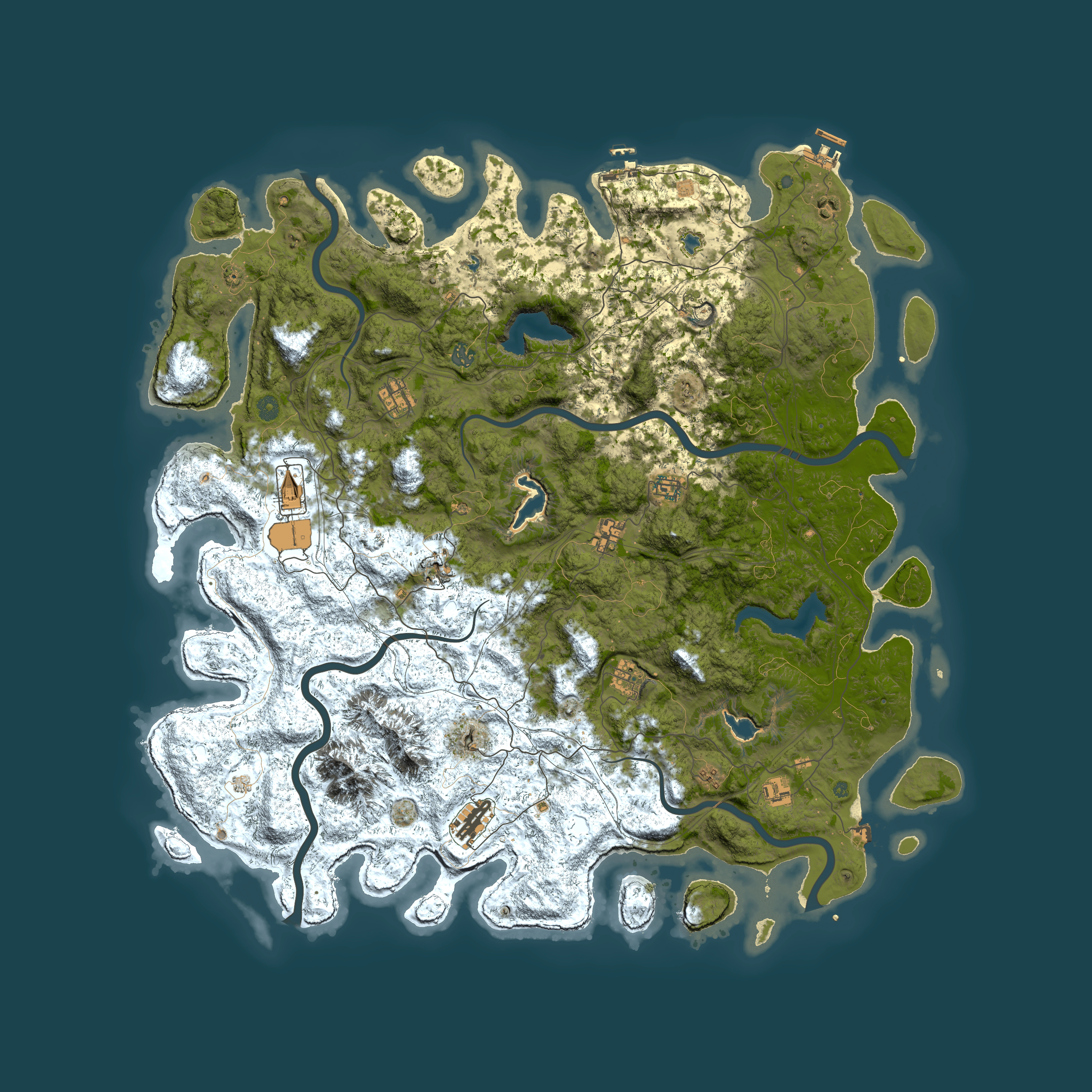 Full top-down render of Rust map seed 1755805350, 5500x5500m