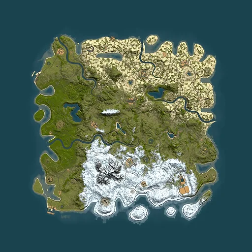 Rust map seed 1742823693, 5500x5500m top-down preview