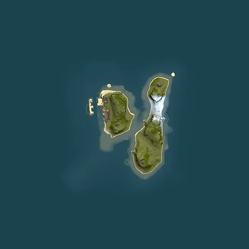 Rust map seed 836858122, 1500x1500m top-down preview