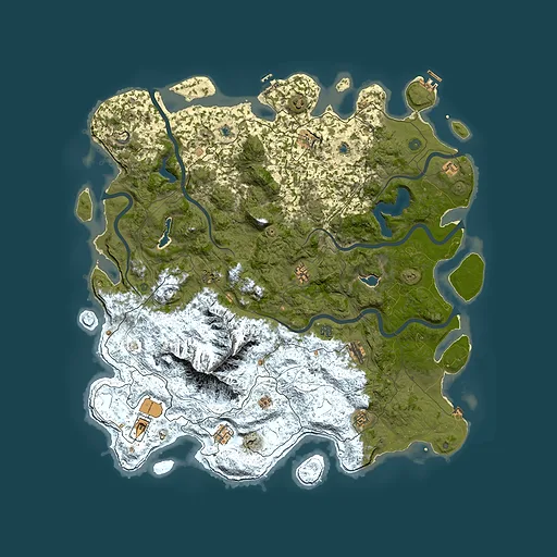 Rust map seed 423753931, 5500x5500m top-down preview