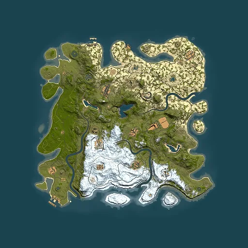 Rust map seed 1727056946, 4500x4500m top-down preview