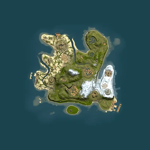 Rust map seed 629035700, 2500x2500m top-down preview