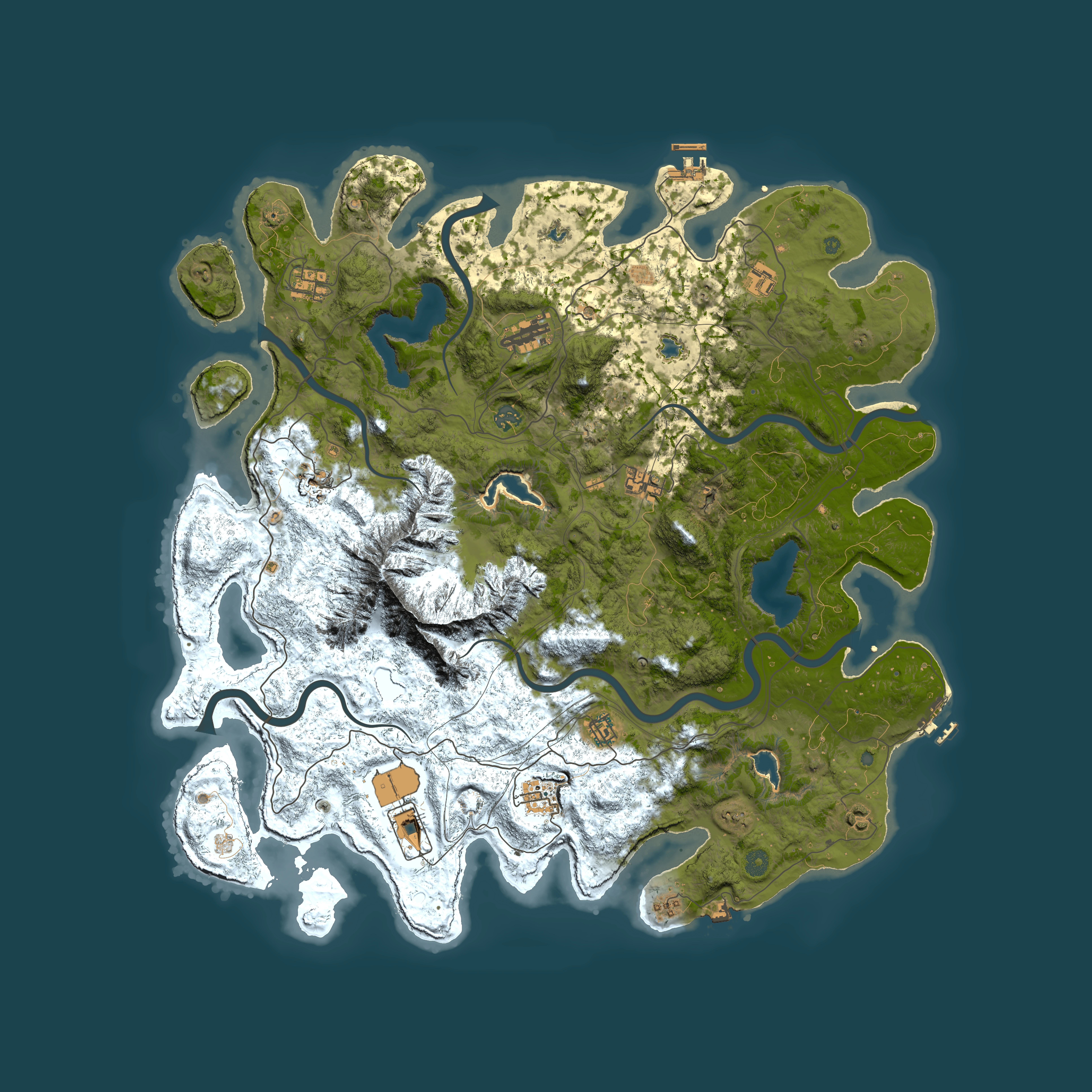 Full top-down render of Rust map seed 471576159, 5000x5000m