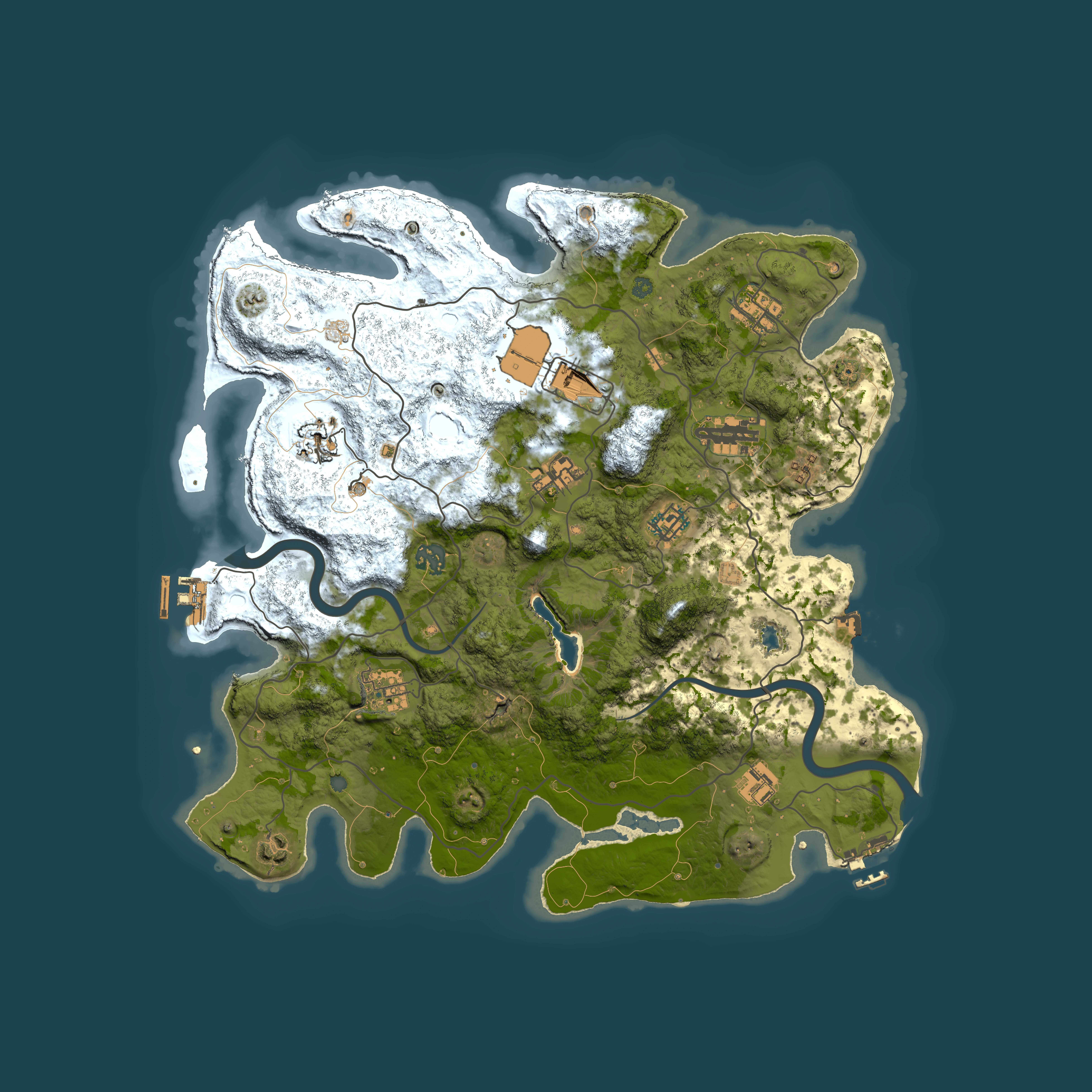 Full top-down render of Rust map seed 1794376339, 4000x4000m