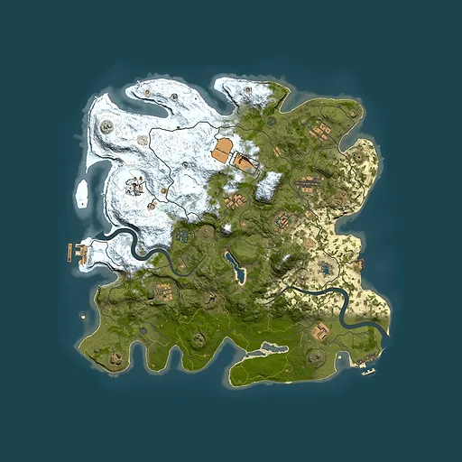 Rust map seed 1794376339, 4000x4000m top-down preview