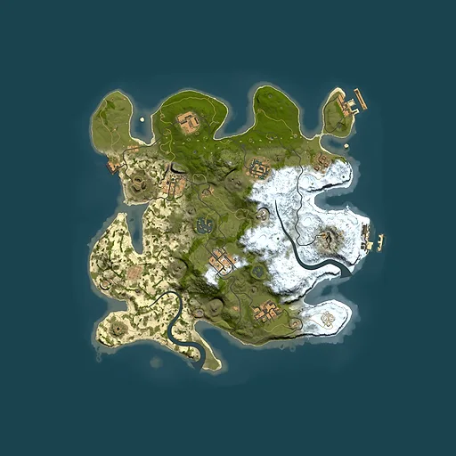 Rust map seed 775688311, 3000x3000m top-down preview