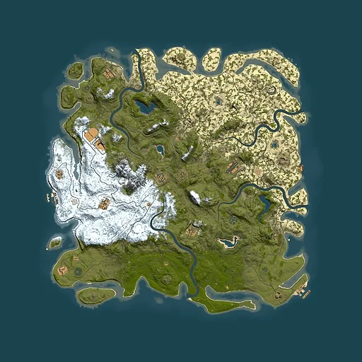 Rust map seed 858515905, 5500x5500m top-down preview