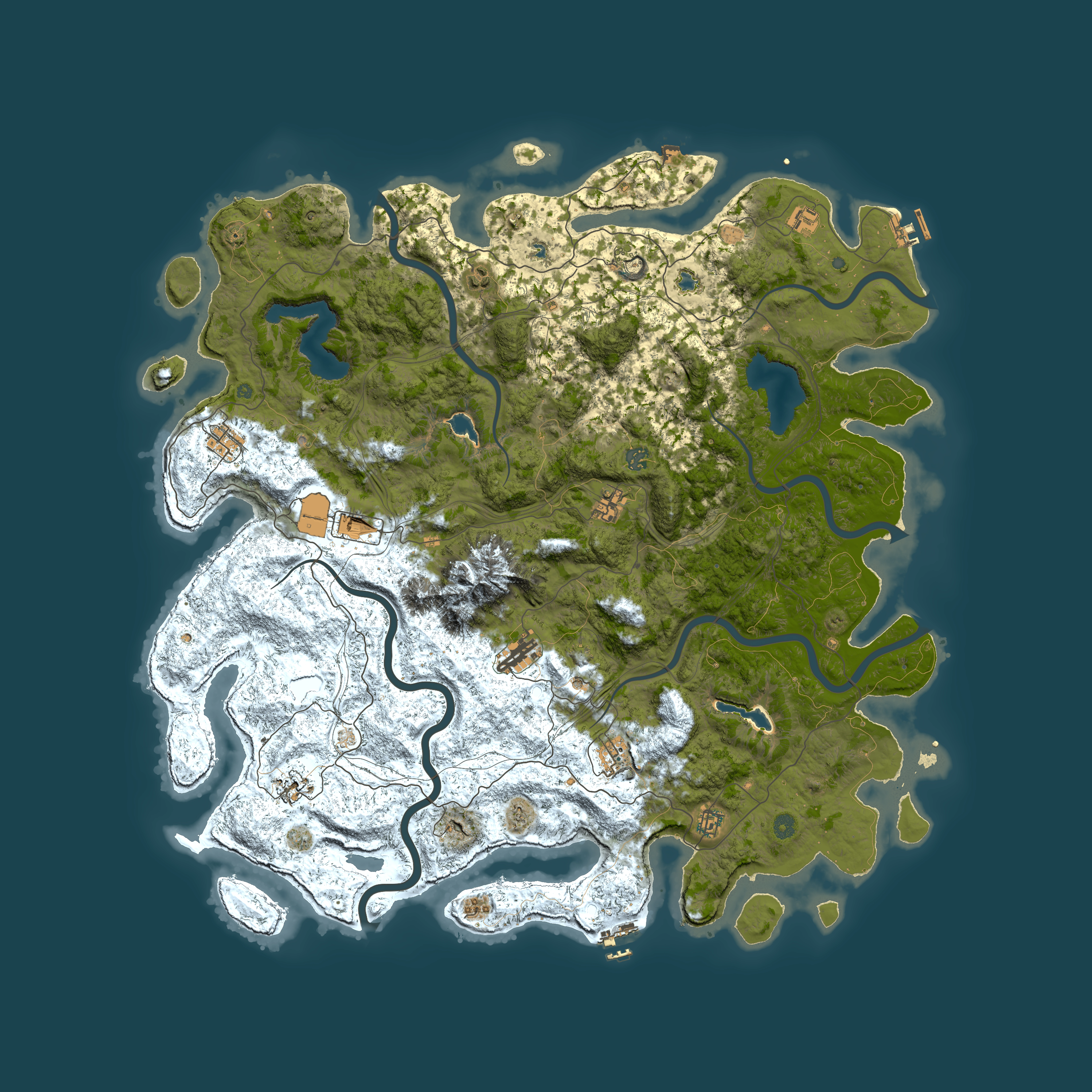 Full top-down render of Rust map seed 1987310176, 5500x5500m