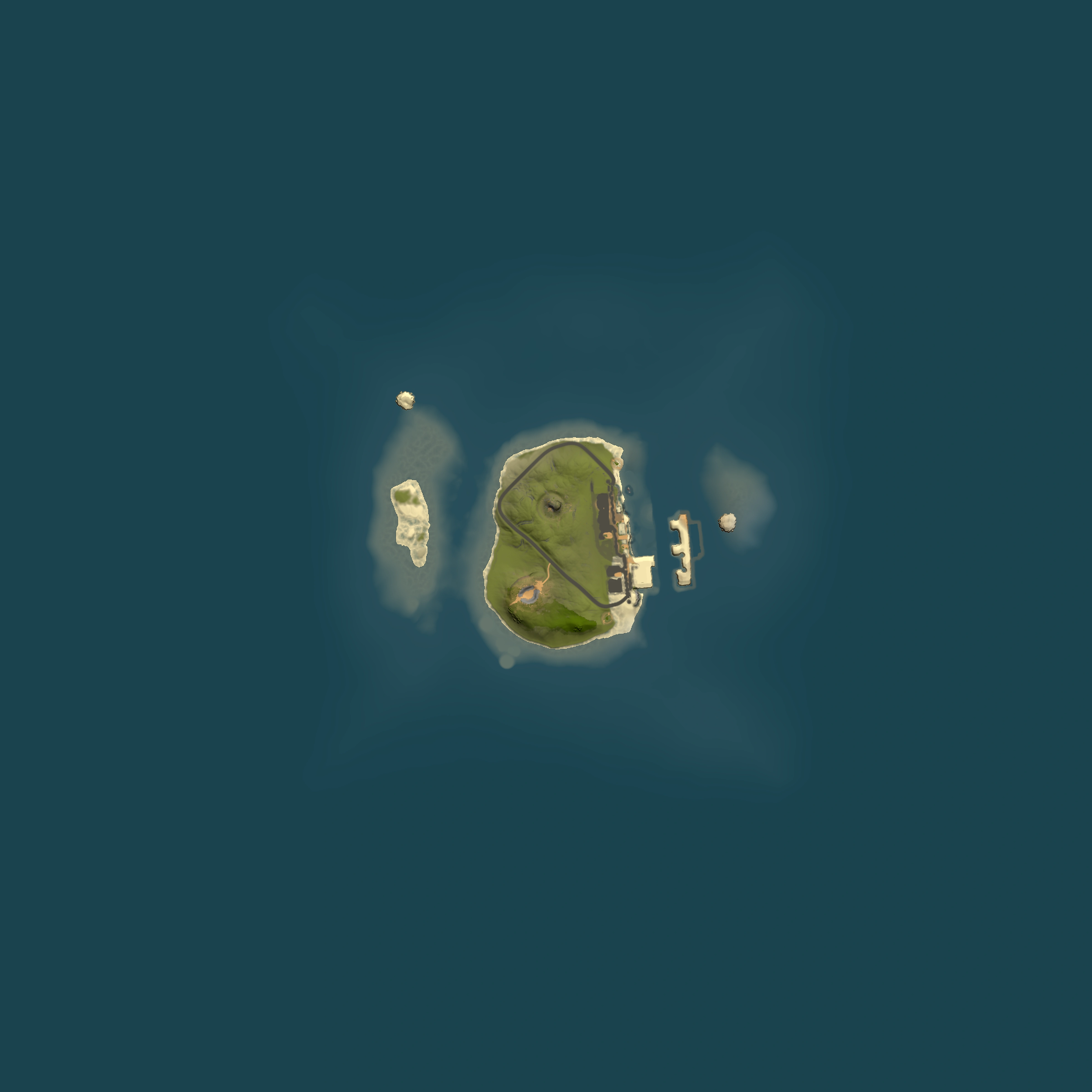 Full top-down render of Rust map seed 1039004479, 1500x1500m
