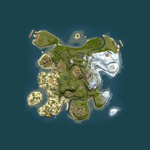 Rust map seed 835905554, 2500x2500m top-down preview