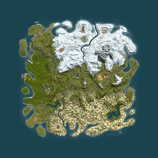 Rust map seed 1759190318, 5500x5500m top-down preview